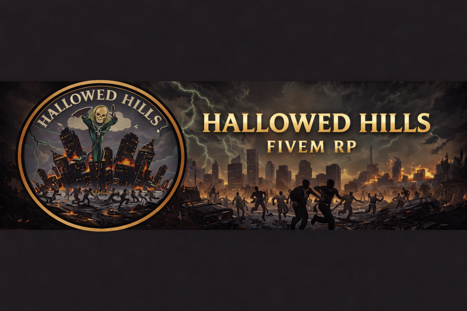 Hallowed Hills FiveM RP banner